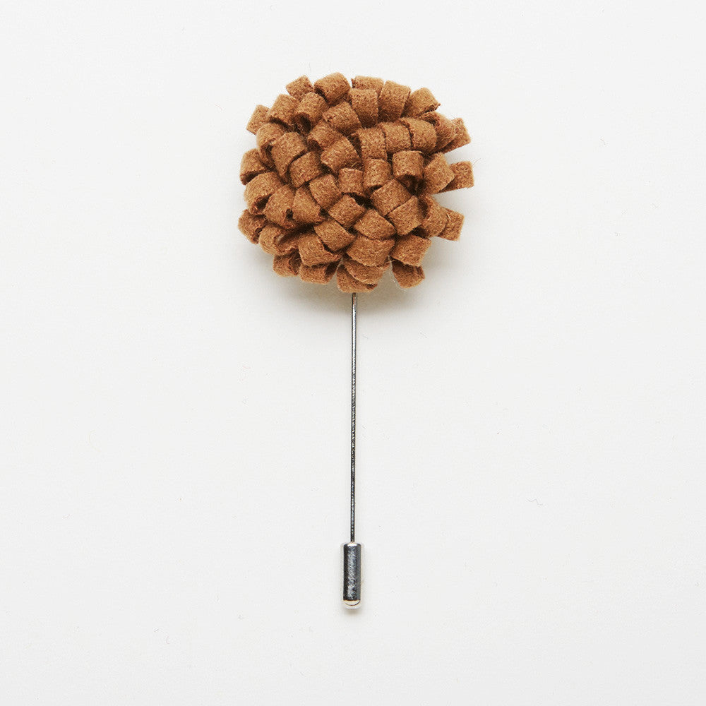 Brown Sugar Dandelion Pin