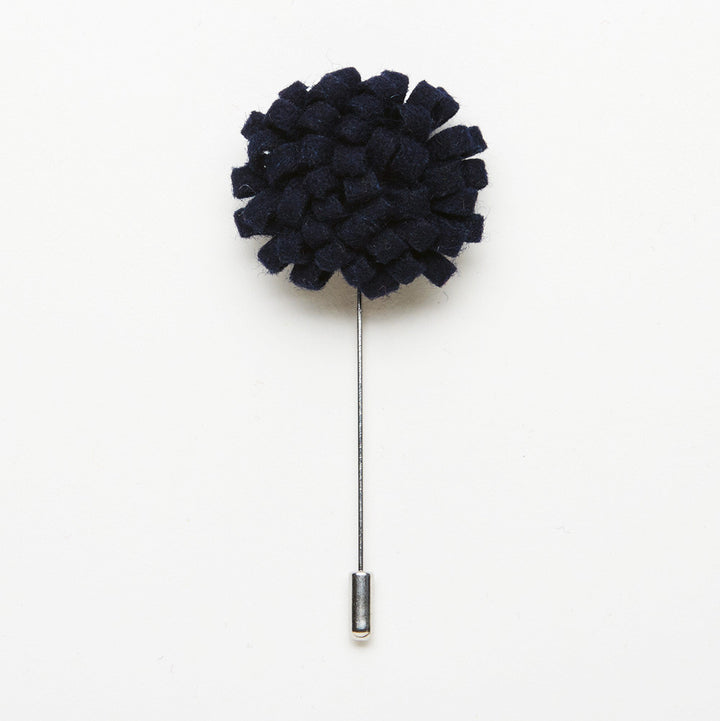 Oxford Blue Dandelion Pin