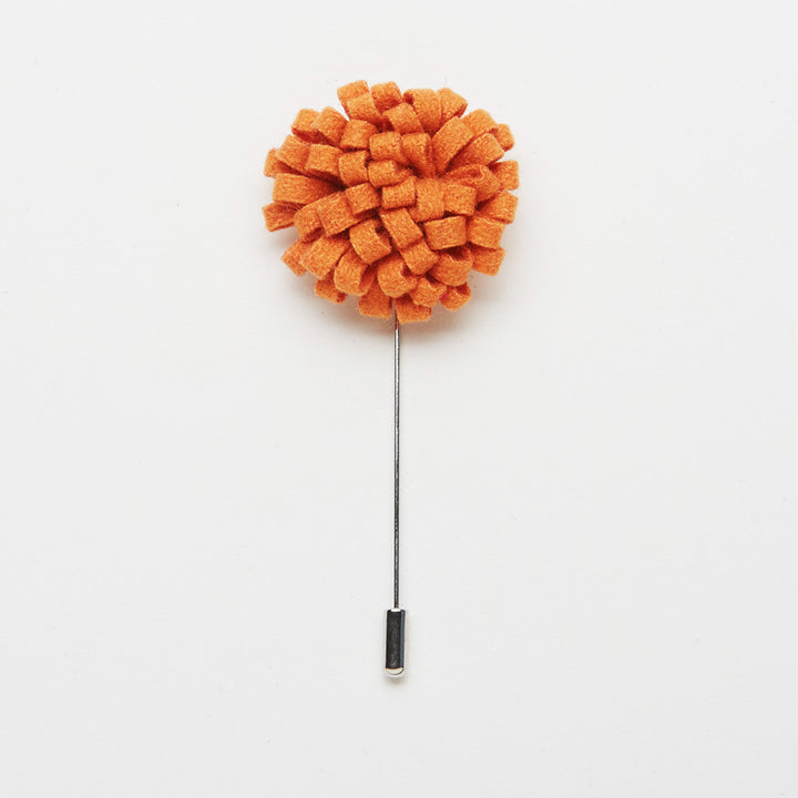 Orange  Dandelion Pin
