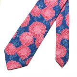 Claret Floral Tie