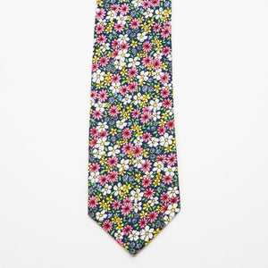 Flamingo Floral Tie