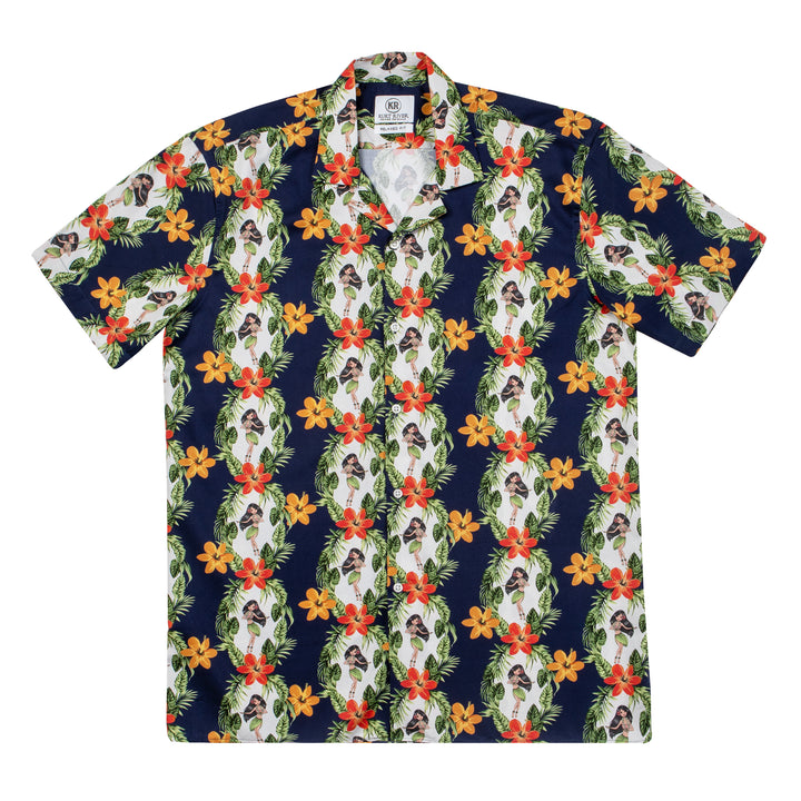 Hawaiian Blue Short Sleeve Shirt