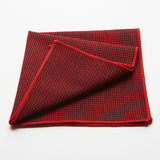 Red Plaid Pocket Square