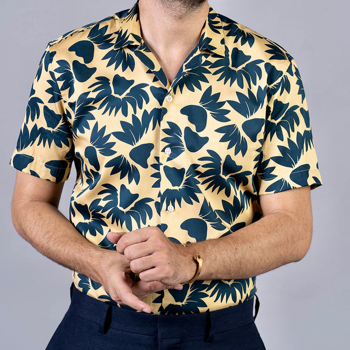 Yellow Fly Short Sleeve Shirt